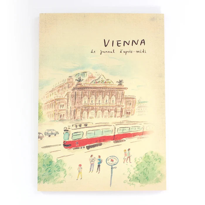 Paperways | Cuaderno de Viaje Ilustrado Travel Journal L'Après-midi Vienna