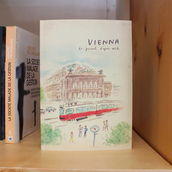 Paperways | Cuaderno de Viaje Ilustrado Travel Journal L'Après-midi Vienna