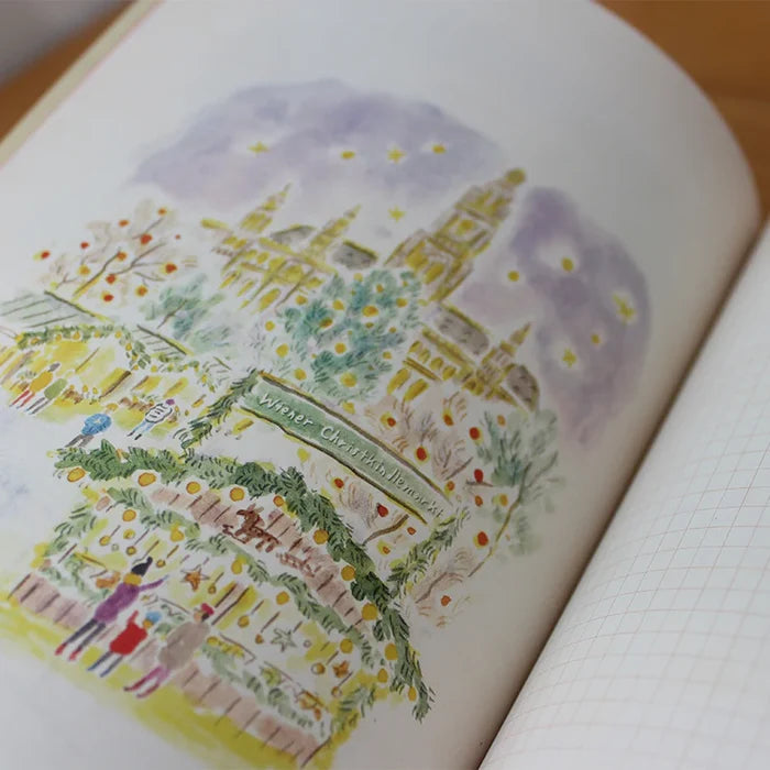 Paperways | Cuaderno de Viaje Ilustrado Travel Journal L'Après-midi Vienna