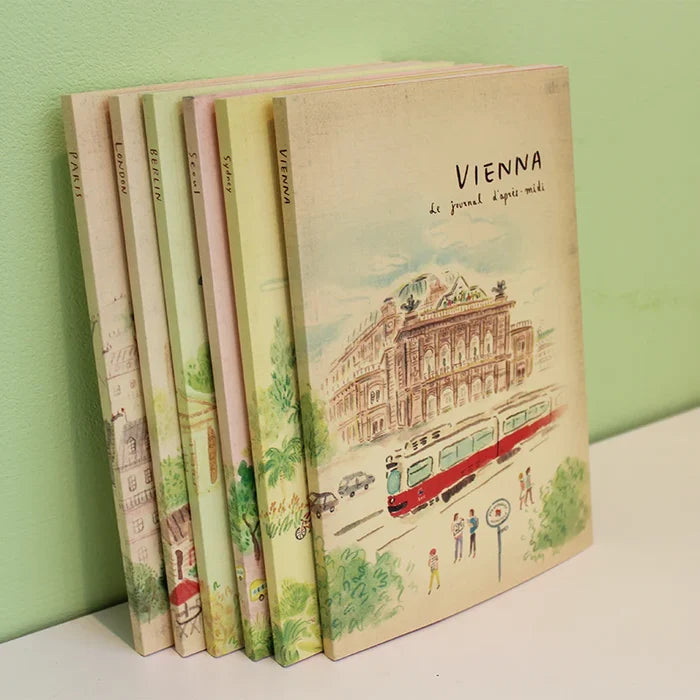 Paperways | Cuaderno de Viaje Ilustrado Travel Journal L'Après-midi Vienna