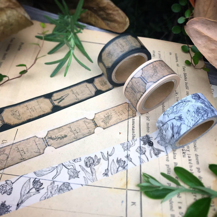 Papier Platz | Hutte. Beige Washi Tape