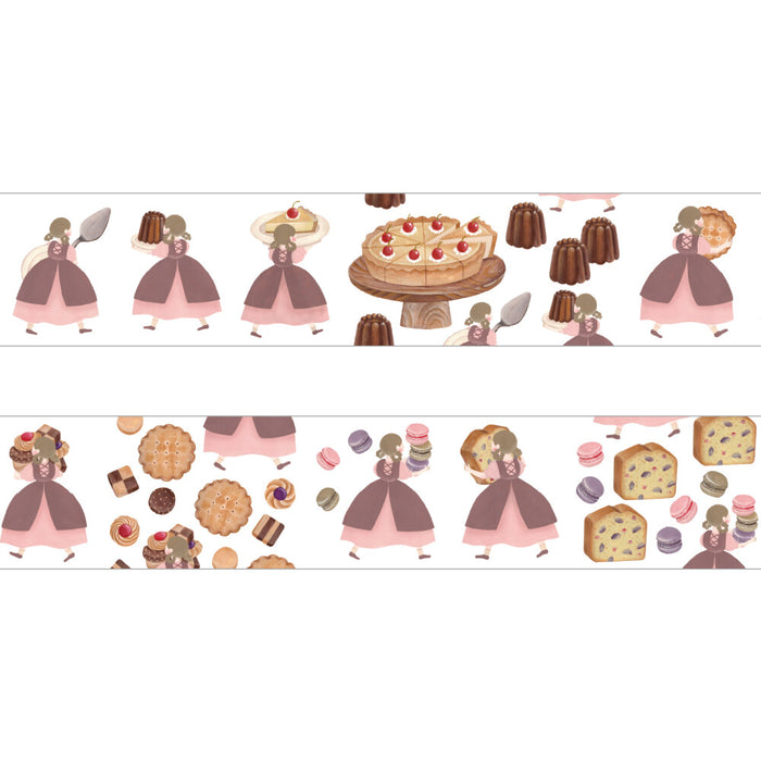 Papier Platz | Necktie Sweets Are Baked Washi Tape