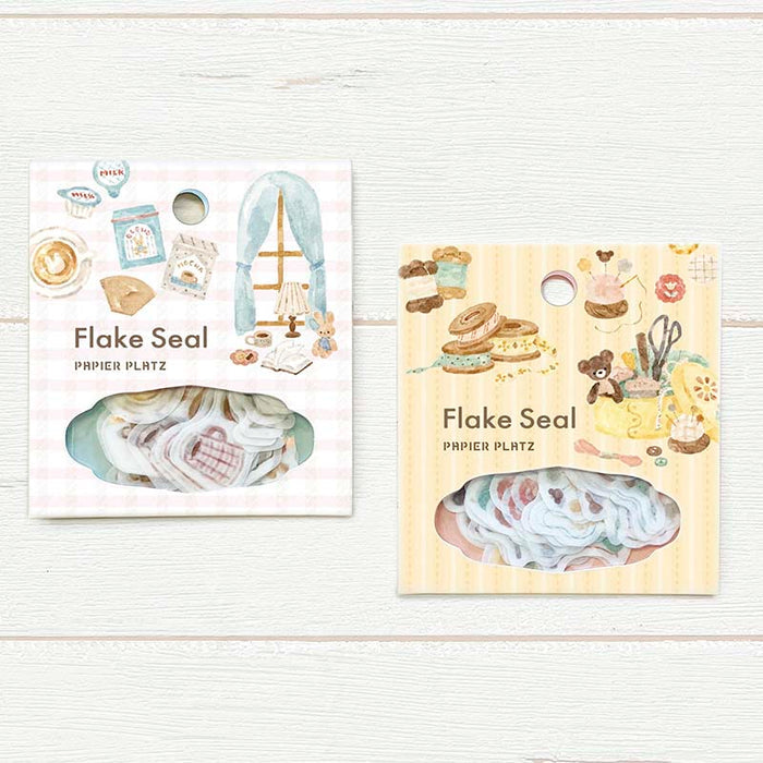 Papier Platz | Pegatinas Flake Nakauchi Waka Bears Sewing