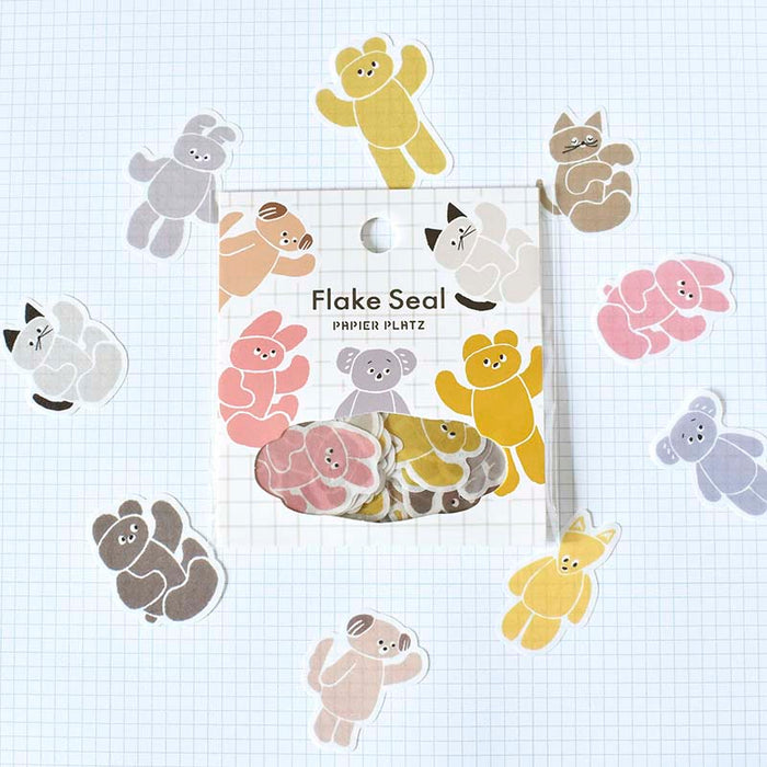 Papier Platz | Pegatinas Flake Nico Recipe Animal