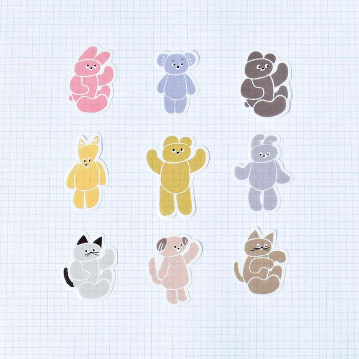 Papier Platz | Pegatinas Flake Nico Recipe Animal