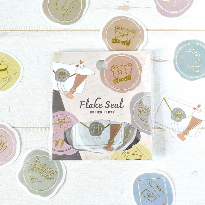 Papier Platz | Pegatinas Flake Shochirou Tobimatsu Sealing Stamps