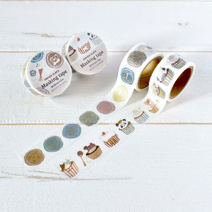 Papier Platz | Shochirou Tobimatsu Cupcake Washi Tape