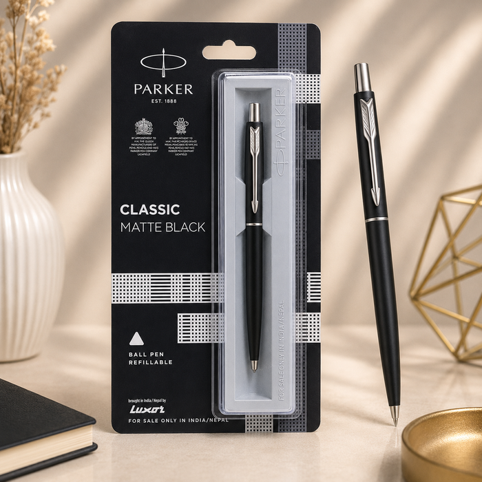 Parker Classic Matte Black Ball Pen