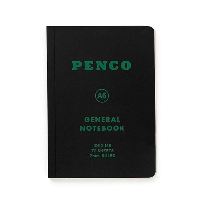 Penco | Cuaderno Soft PP A6 Black (Rayas)