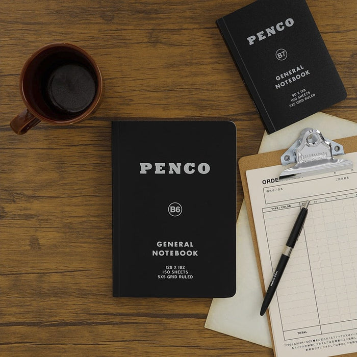 Penco | Cuaderno Soft PP B6 Black
