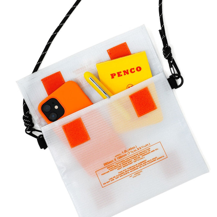 Penco | Estuche Carry Tite Case Clear M Light Blue