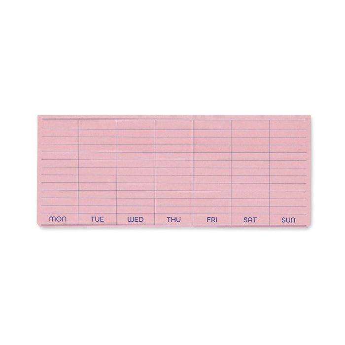 Penco | Notas Adhesivas Weekly Pink