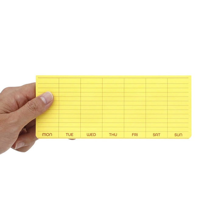 Penco | Notas Adhesivas Weekly Yellow