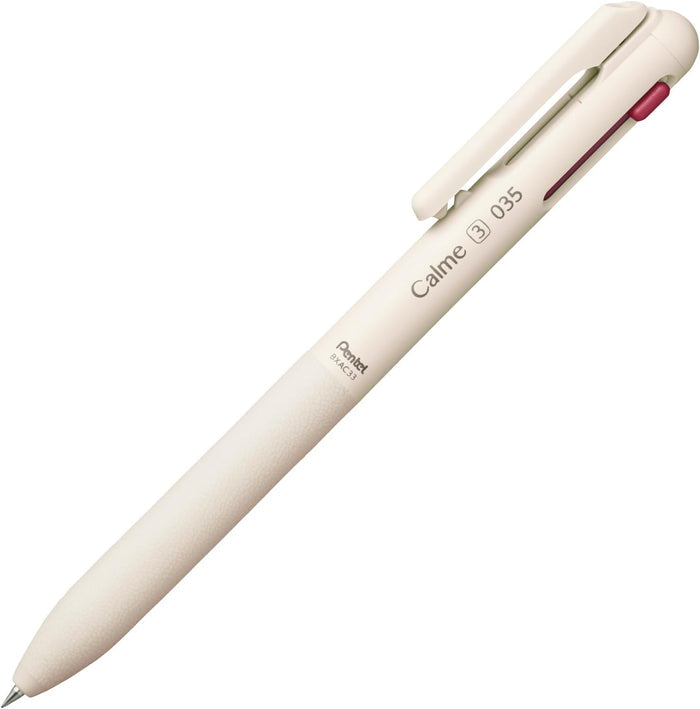 Pentel | Bolígrafo Multicolor Calme Beige 0.35