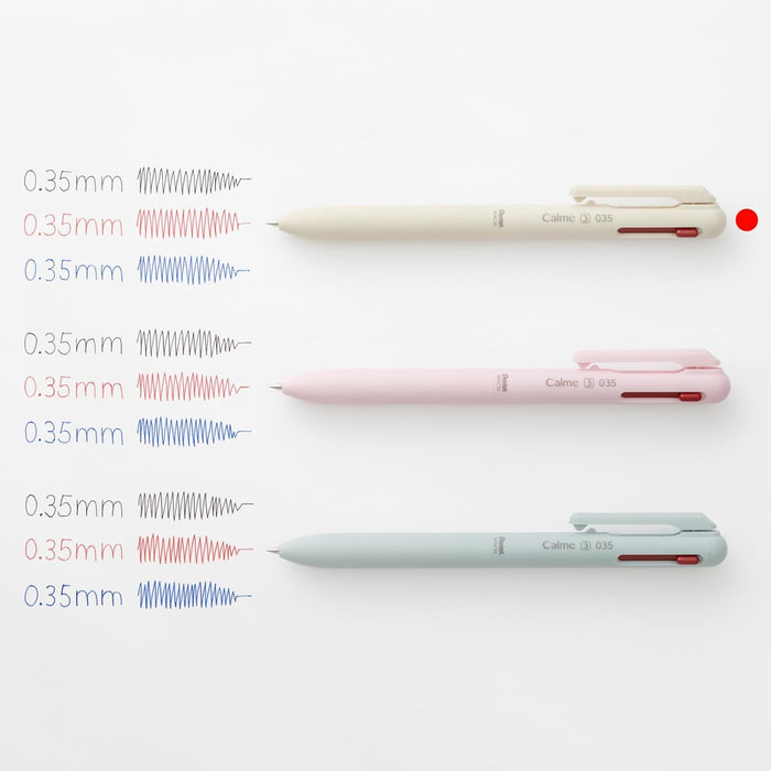 Pentel | Bolígrafo Multicolor Calme Pink 0.35