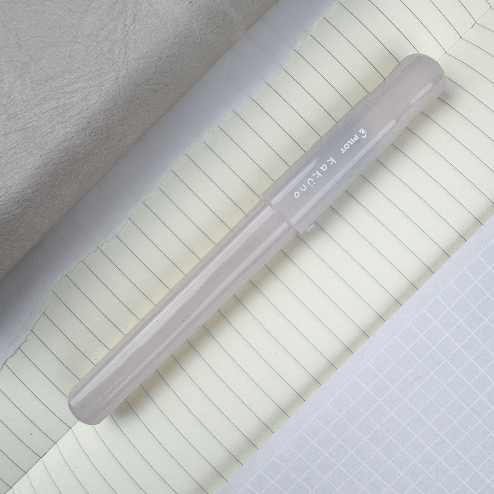 Pilot Kakuno Fountain Pen - Cumulus White