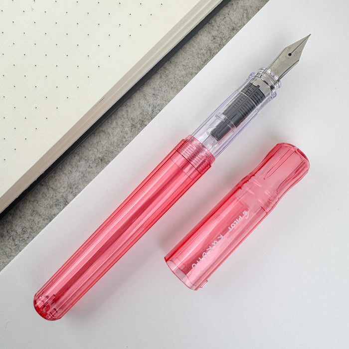 Pilot Kakuno Fountain Pen - Translucent Coral