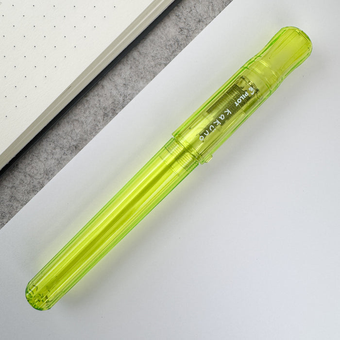 Pilot Kakuno Fountain Pen - Translucent Green