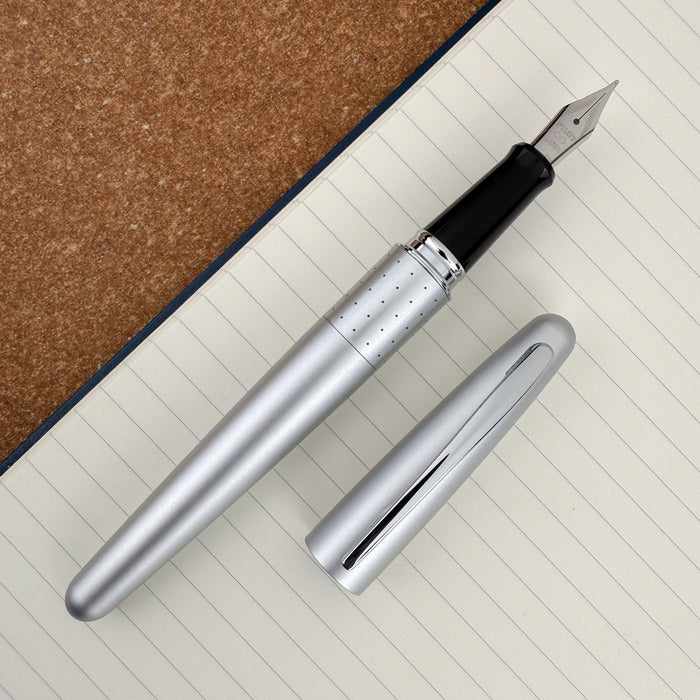 Pilot Metropolitan Fountain Pen - Silver Dot