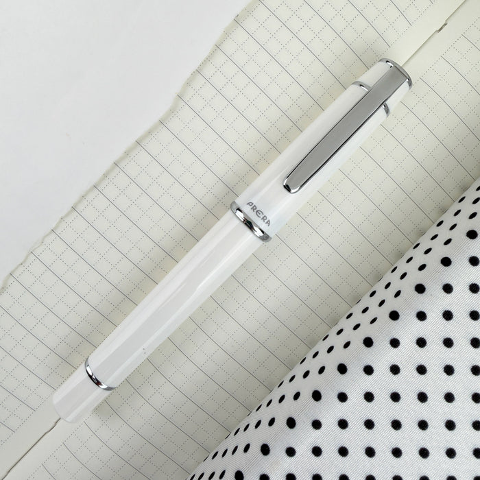Pilot Prera Fountain Pen - Porcelain White