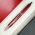 Pilot Vanishing Point Fountain Pen - Red with Rhodium Trim
