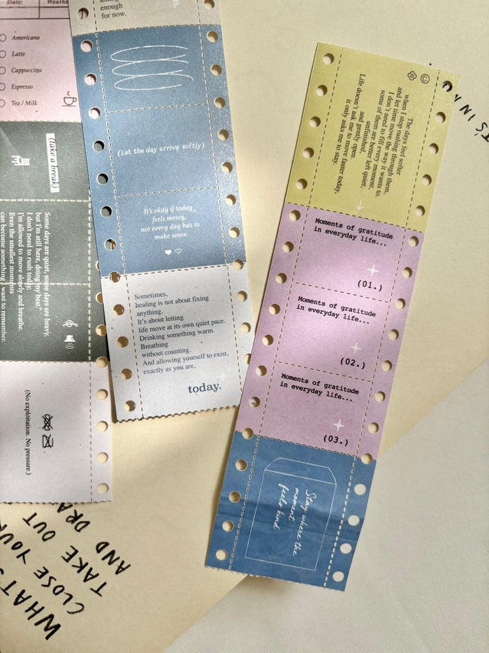 Pion | Report Paper Shaped Paper Tape