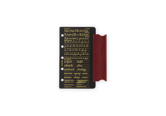 Plotter Liscio Leather Binder Limited BOX - Mini 5 Size