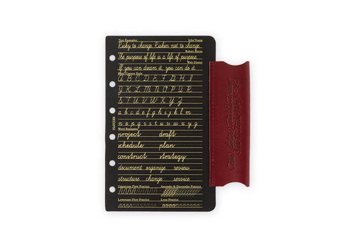 Plotter Liscio Leather Binder Limited BOX - Mini Size