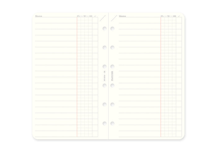 Plotter Refill Memo Pad - To Do List - Mini Size