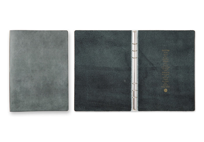 Plotter Shiranami 6-Ring Leather Binder - A5 Size