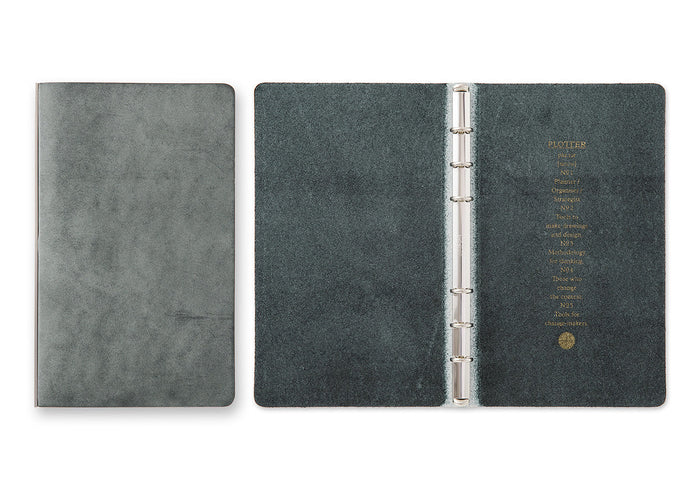 Plotter Shiranami 6-Ring Leather Binder - Bible Size