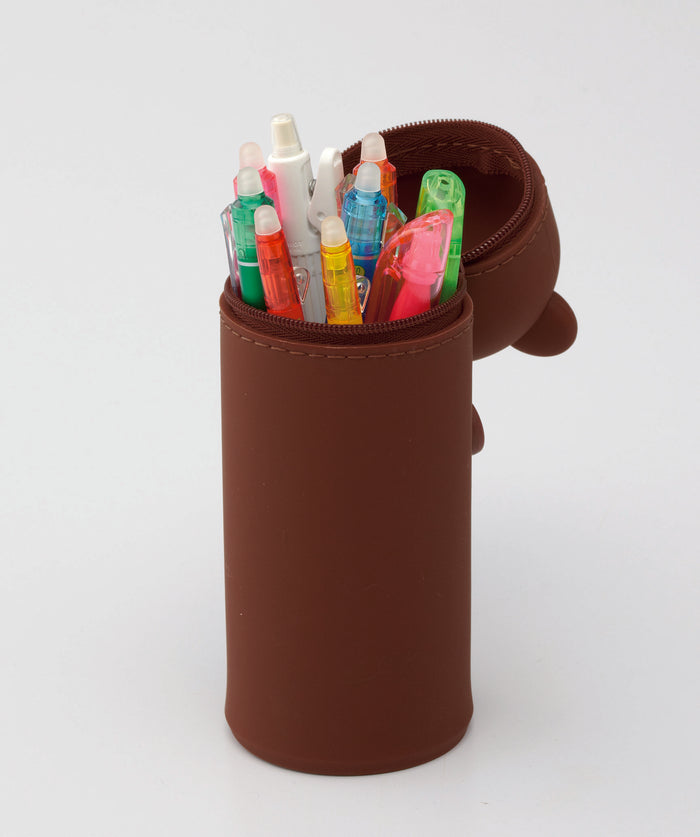 PuniLabo Stand Up Pen Case - Bear