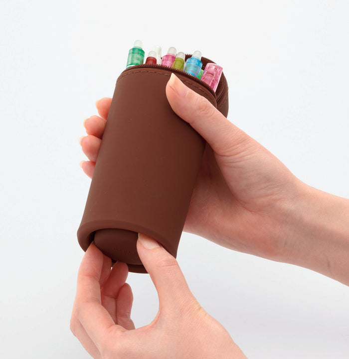 PuniLabo Stand Up Pen Case - Bear