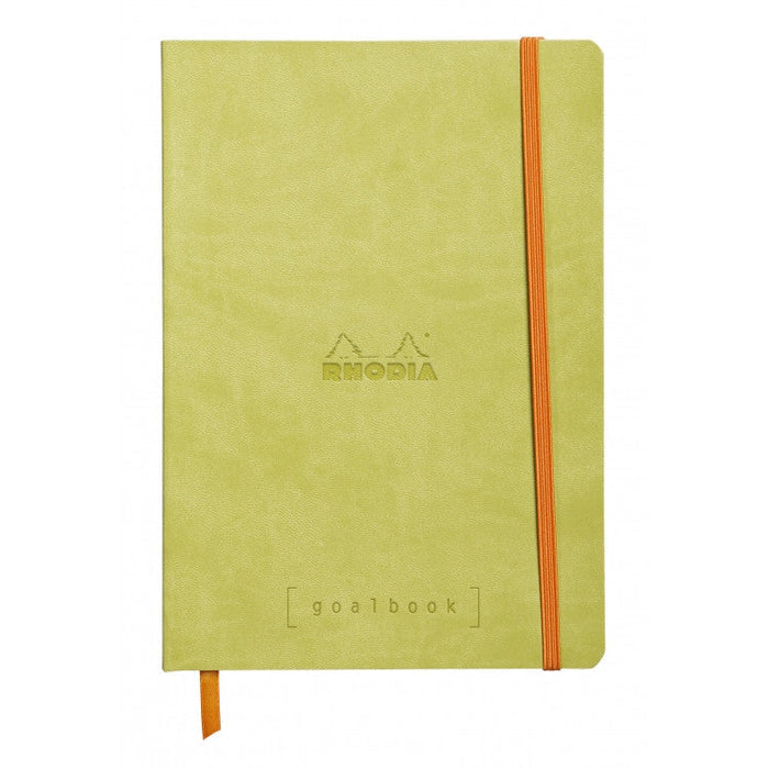 Rhodia Softcover Goalbook - Anise | Atlas Stationers.