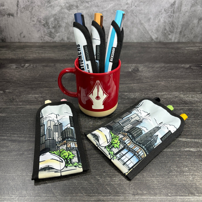 Rickshaw Bagworks 2-Pen Long Coozy City Views (Atlas Exclusives)