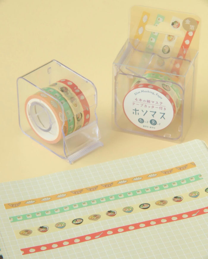 RyuRyu | Set de Washi Tapes Slim Chinese Cuisine