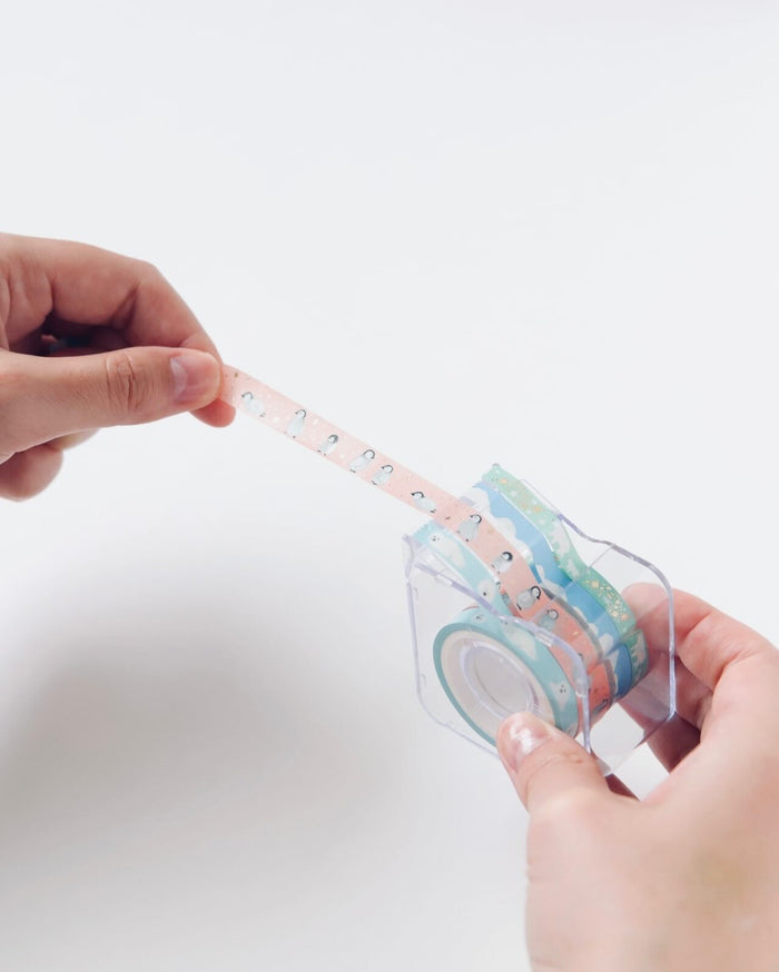 RyuRyu | Set de Washi Tapes Slim Ice Friends