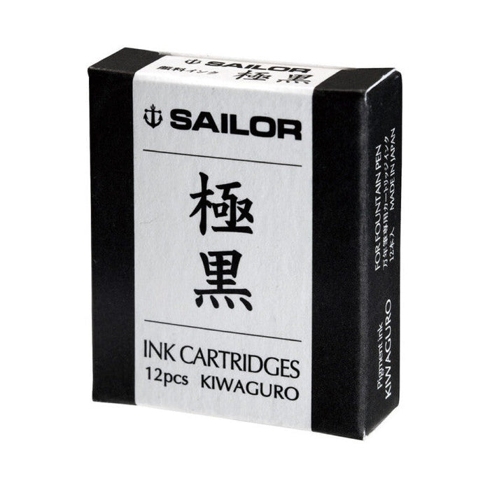 Sailor | Cartuchos Recambio de Tinta Negra Kiwaguro