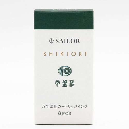 Sailor | Cartuchos Recambio de Tinta Shikiori Tokiwa Matsu