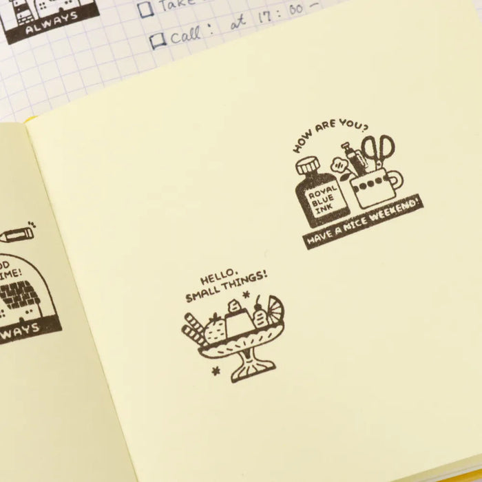 Sanby x Eric Small Things Acrylic Stand Stamp - Pudding
