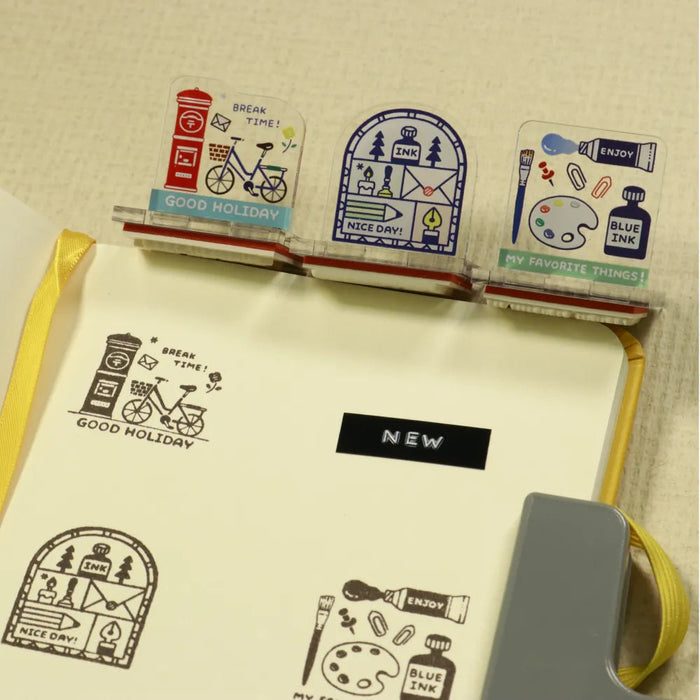 Sanby x Eric Small Things Acrylic Stand Stamp - Pudding