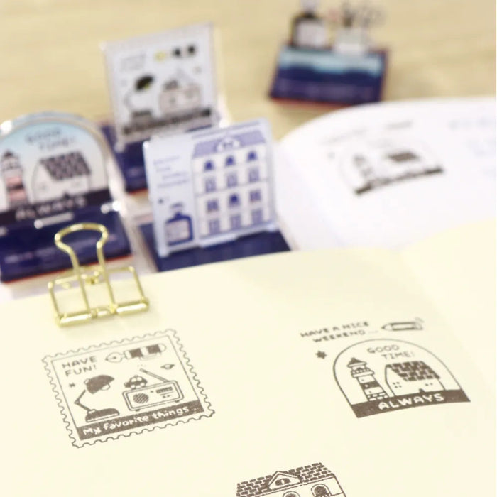 Sanby x Eric Small Things Acrylic Stand Stamp - Pudding