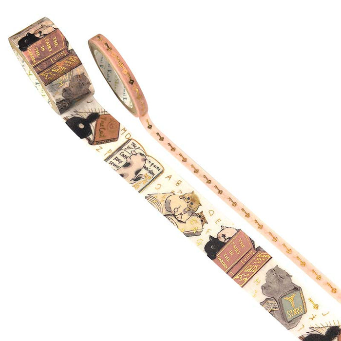 Seal-do | Kirapika My Dear Cats Cats Reading Washi Tape Set