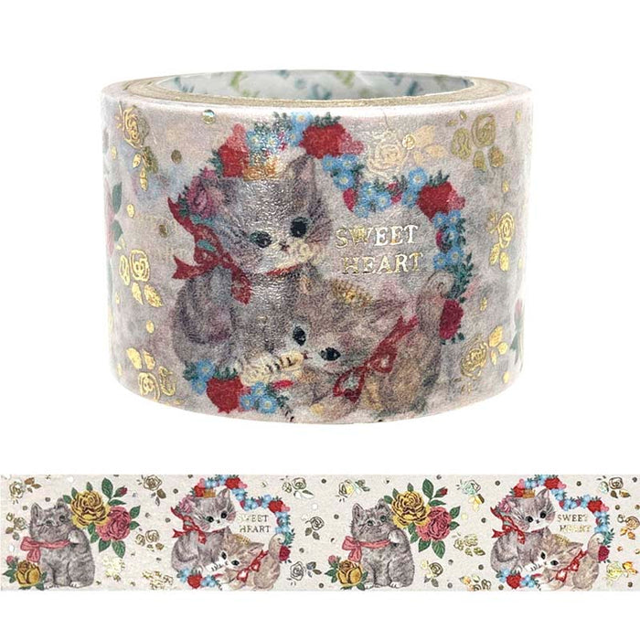 Seal-do | Kirapika Rose Cat Washi Tape