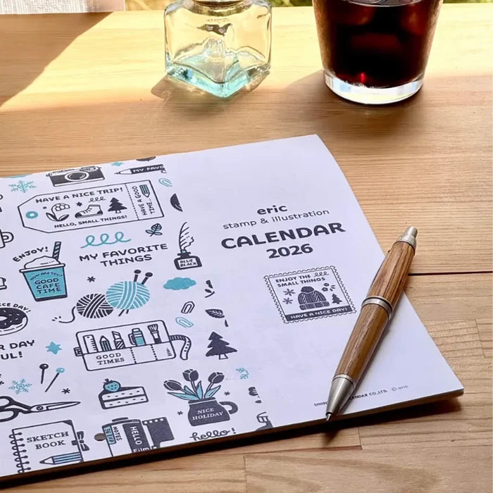 Shinnippon | Calendario de Pared Eric Small Things 2026