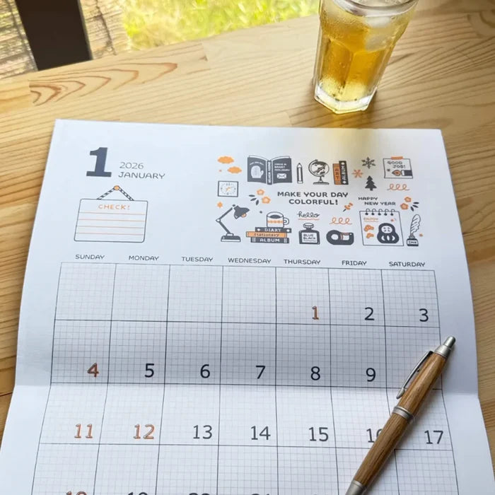 Shinnippon | Calendario de Pared Eric Small Things 2026