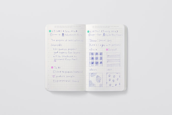 Stalogy 1/2 Year Notebook - A6 Slim