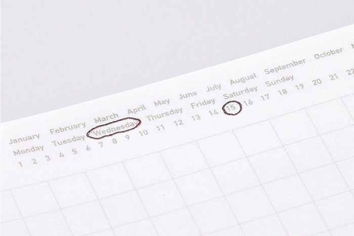 Stalogy 1/2 Year Notebook - B6 Slim