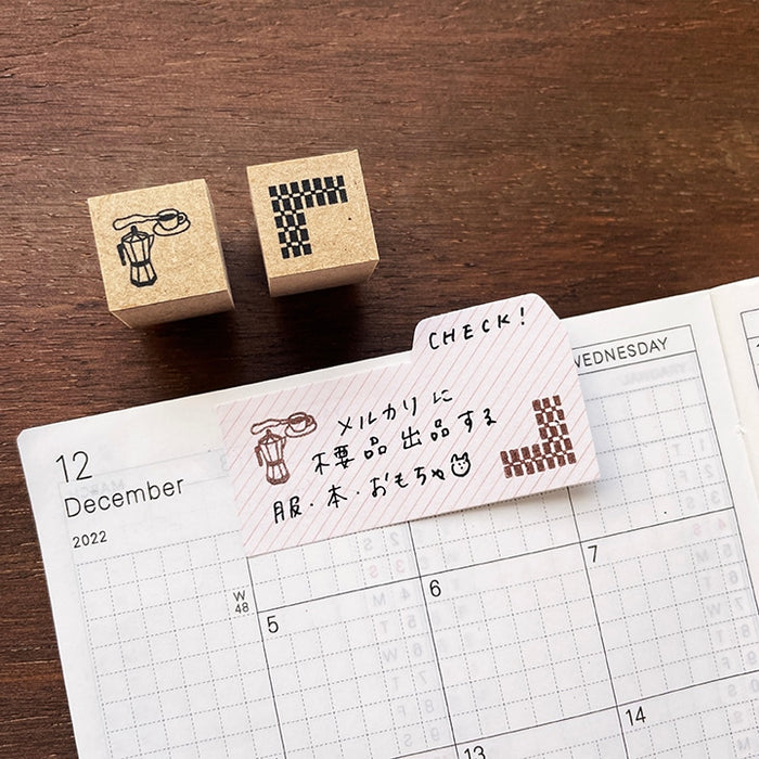 Stamp Marché Corner Decoration Stamp
