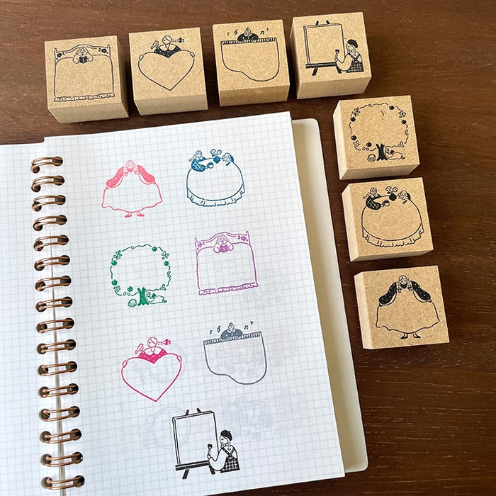Stamp Marché Marle Frame Stamp S - Bed